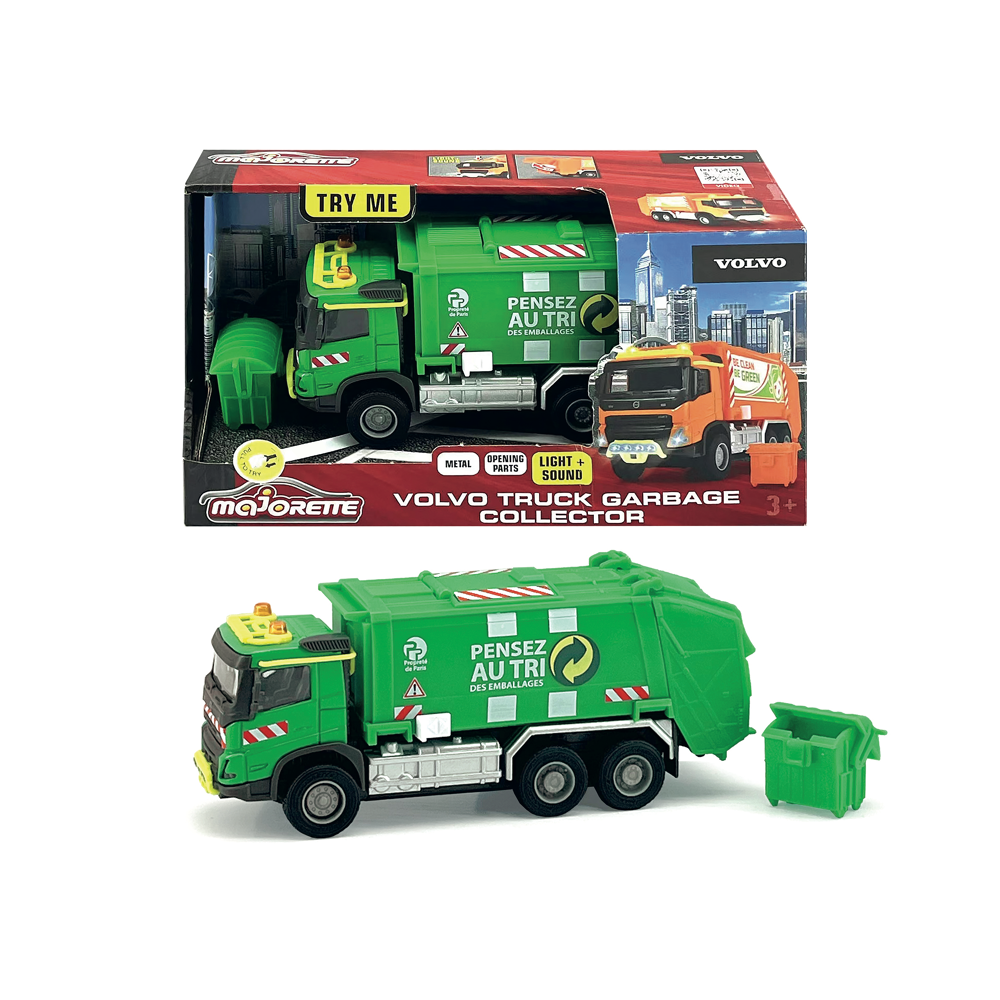 Majo Gs Volvo Camion Poubelle 19Cm