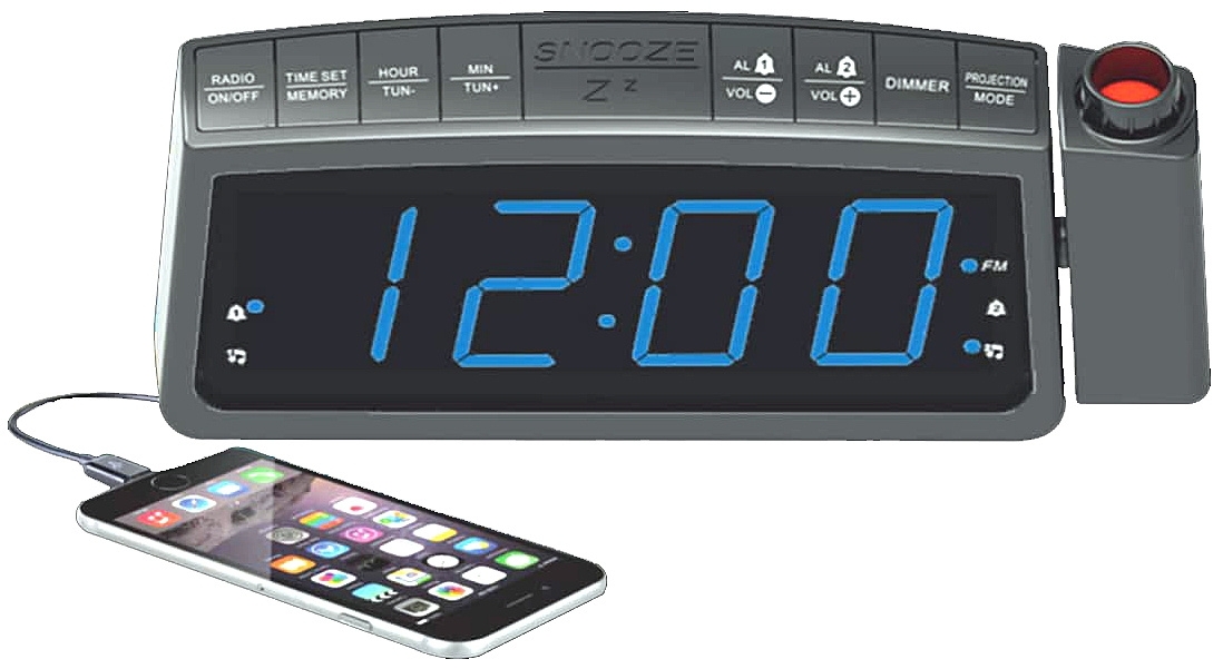 Radio Réveil Projecteur Tokai RRP506FU