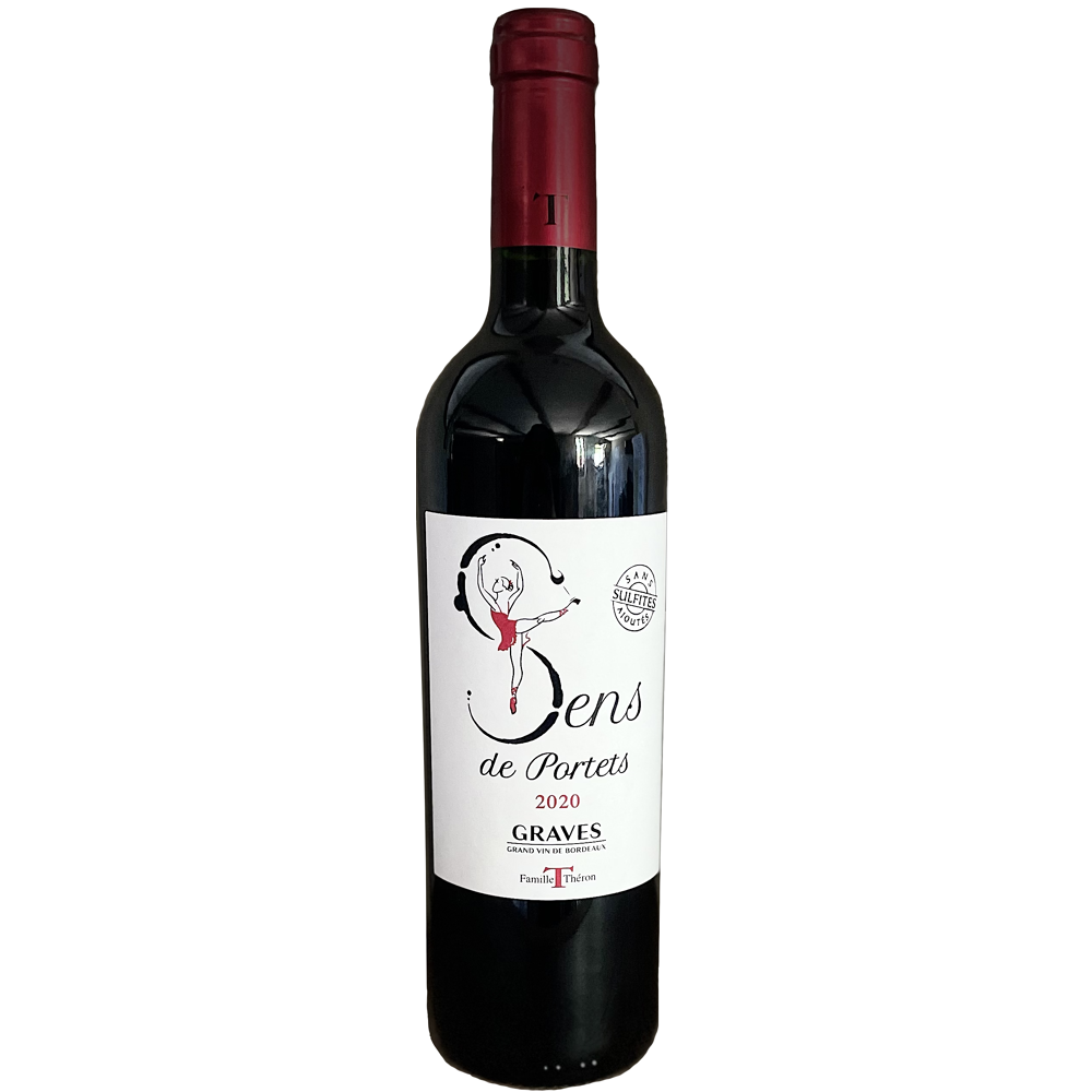 Sens du Château de Portets, 2020 - Graves AOP - Rouge - 75 cl