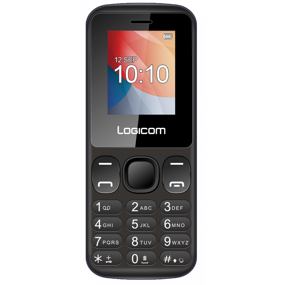 Téléphone Mobile Logicom Posh 186 Noir