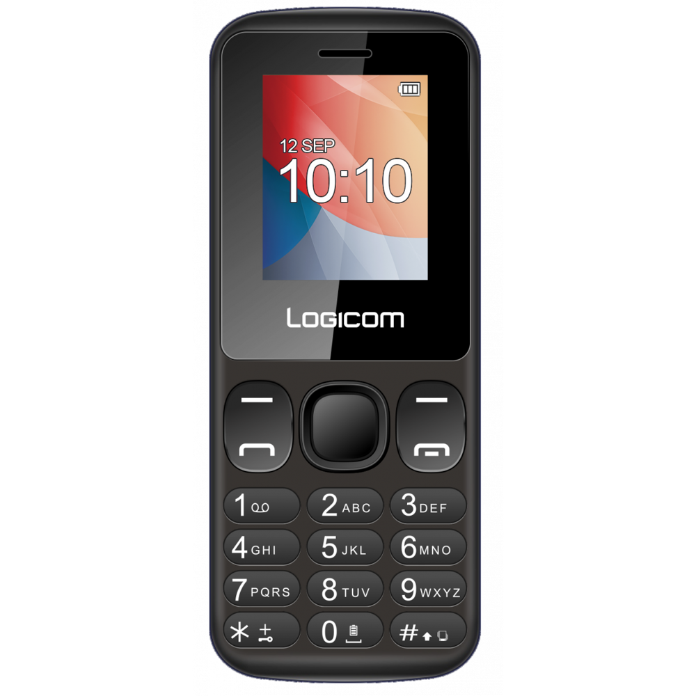 Téléphone Mobile Logicom Posh 186 Noir