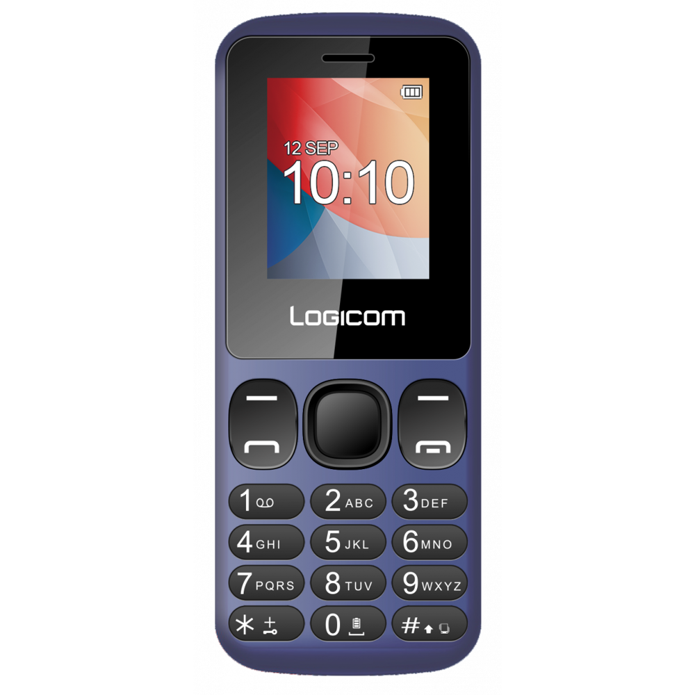 Téléphone mobile Logicom Posh 186 Bleu