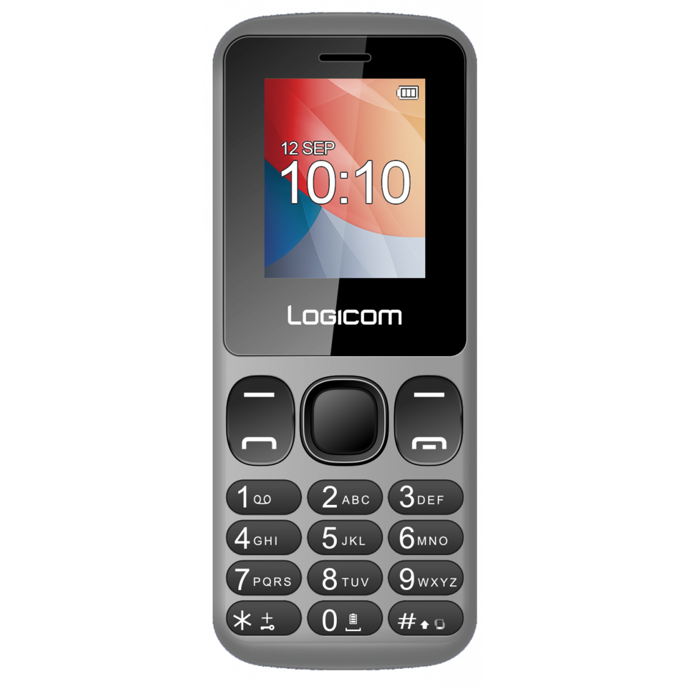 Téléphone mobile Logicom Posh 186 Gris