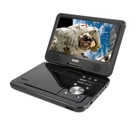 D-Jix PVS 1006-20 Lecteur DVD/Blu-Ray portable Lecteur DVD portable Dessus de table 25,4 cm (10) 102