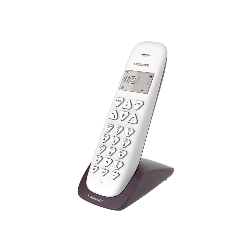 Logicom VEGA 150 Téléphone DECT aubergine
