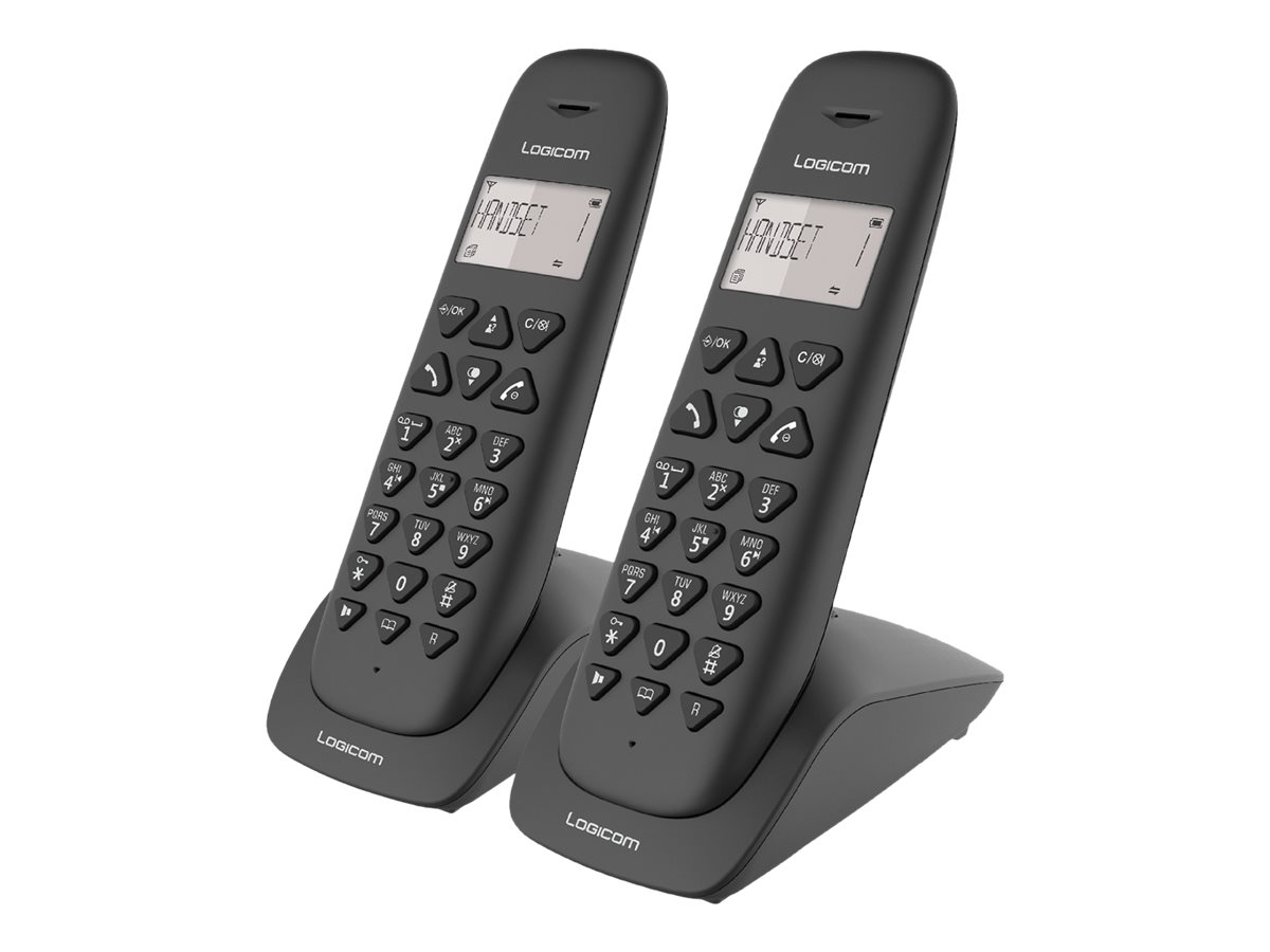 Logicom VEGA 255T Téléphone DECT Noir