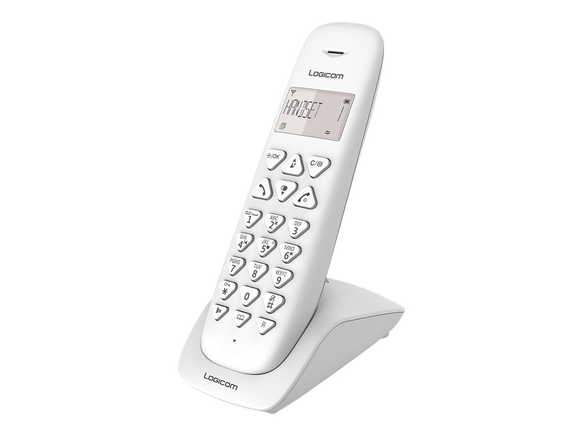 Logicom VEGA 155T Téléphone DECT Blanc