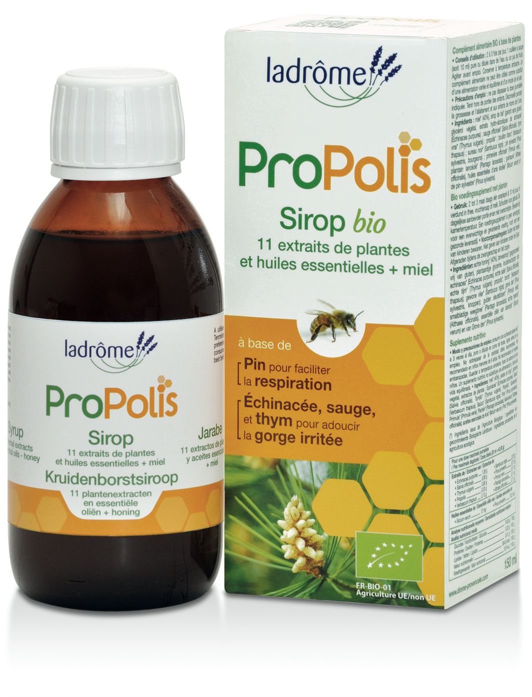 Propolis sirop bio ladrome 150ml