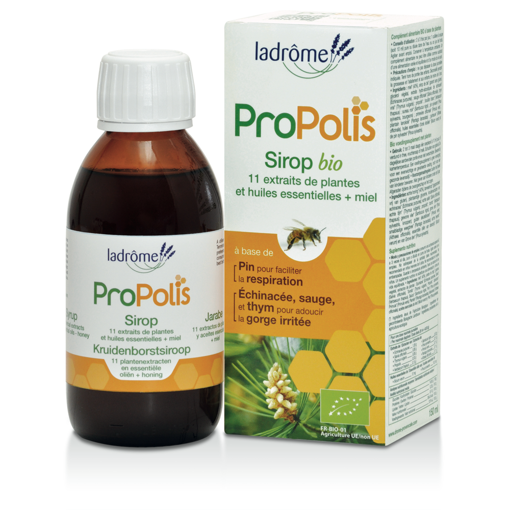 Propolis sirop bio ladrome 150ml