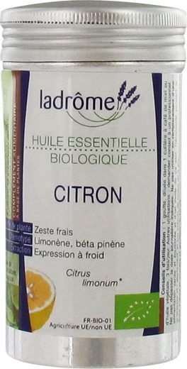 Huile essentielle bio citron 10ml