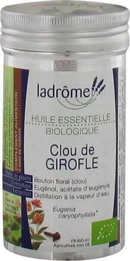 Huile essentielle biologique clou de girofle 10ml
