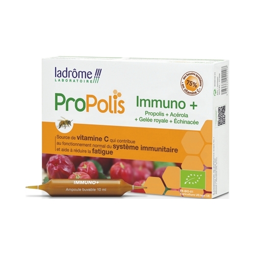 Propolis immuno+ bio 20 ampoules x 10ml