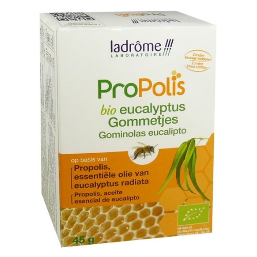 Gomme à la propolis bio et à l'eucalyptus 45g