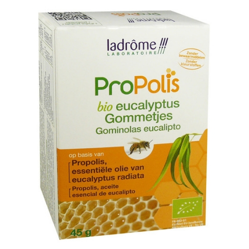Gomme à la propolis bio et à l'eucalyptus 45g