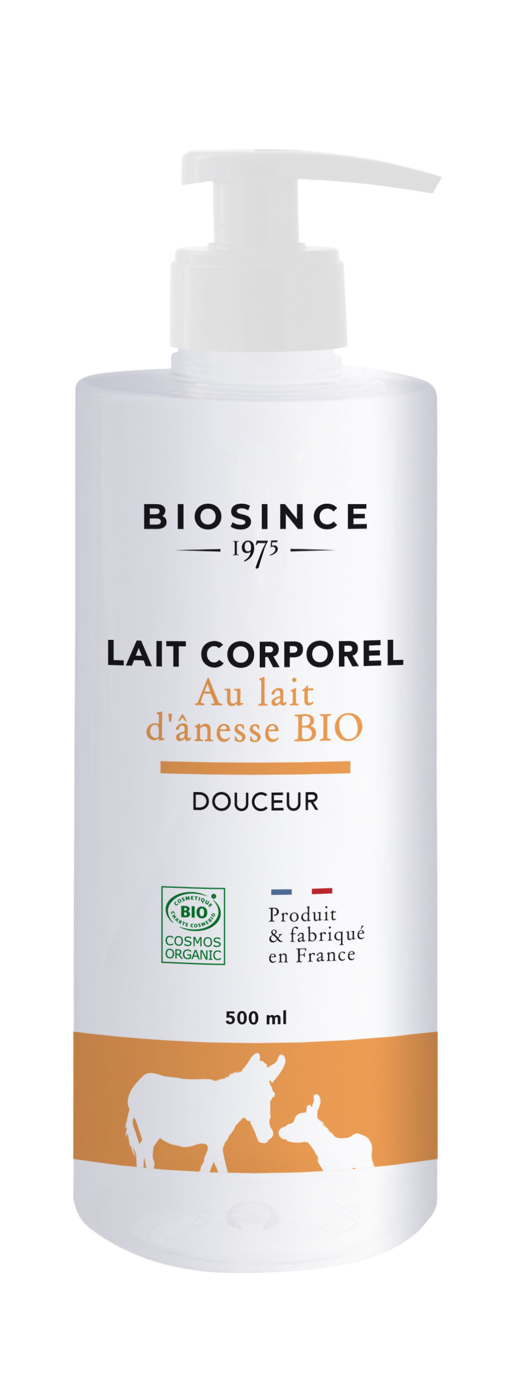 Lait Corps Bio Au Lait D'anesse + Huiles Essentielles 500ml