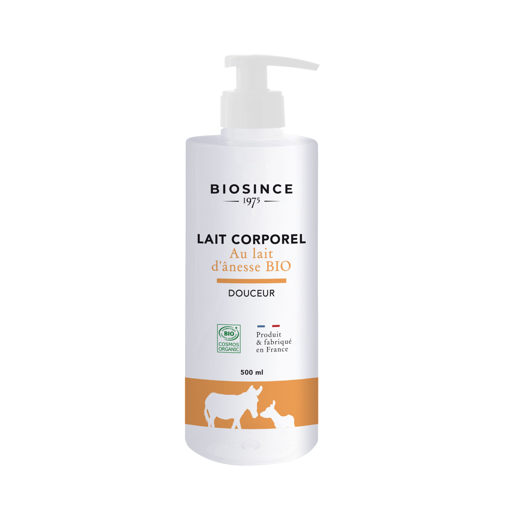 Lait Corps Bio Au Lait D'anesse + Huiles Essentielles 500ml