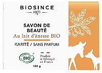 Savon bio au lait d'ânesse neutre 100g