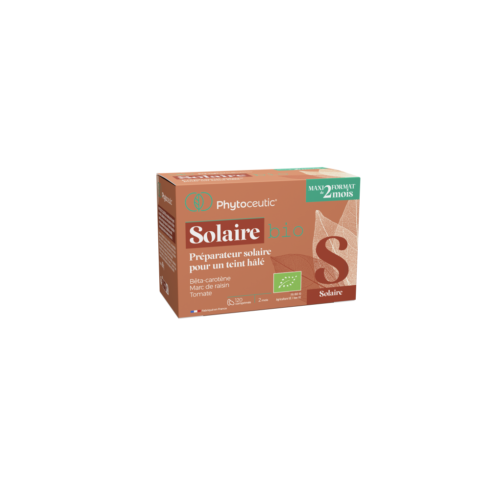 Eclat de beauté solaire 120 comprimés