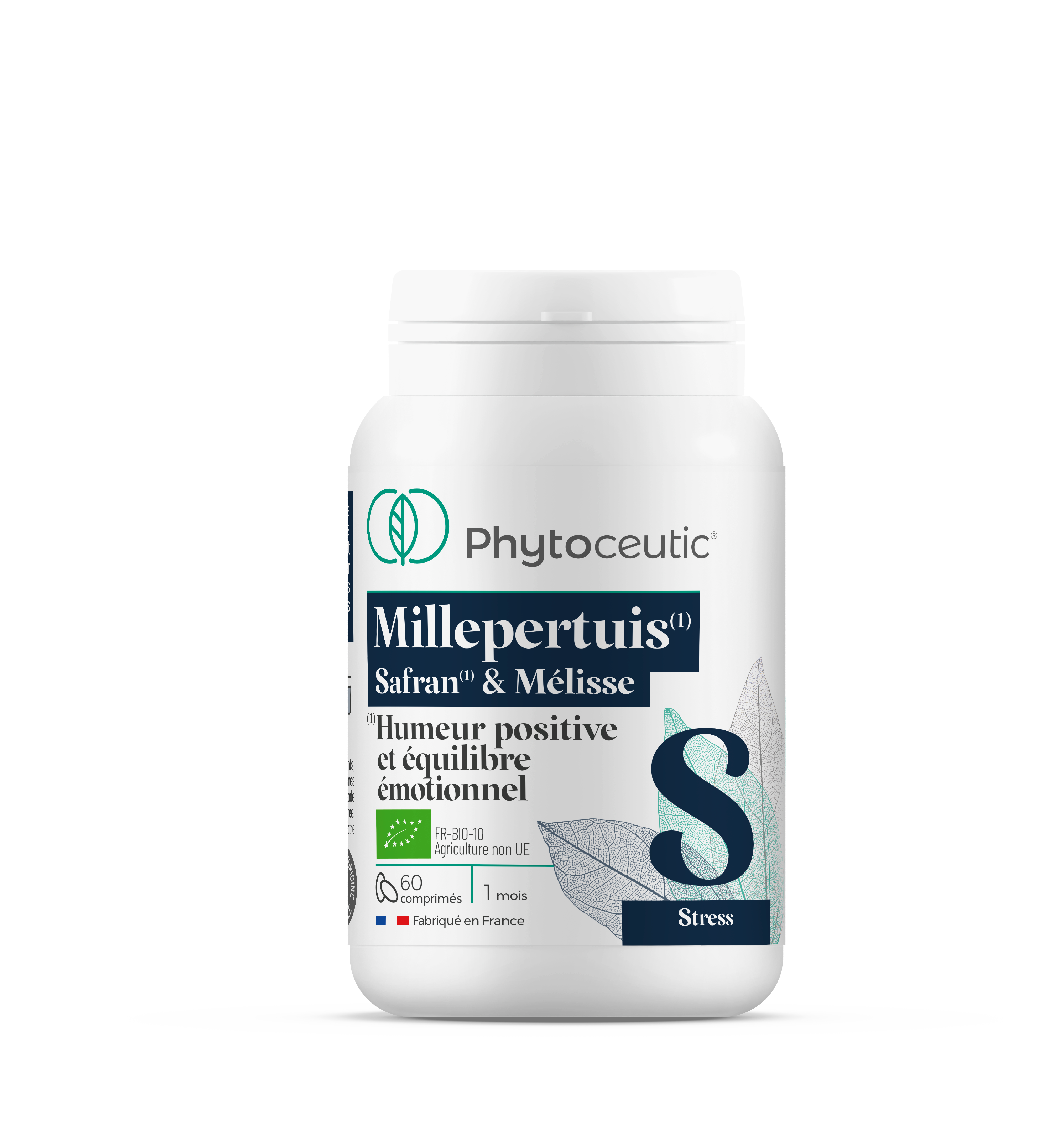 Millepertuis safran bio 60 comprimés