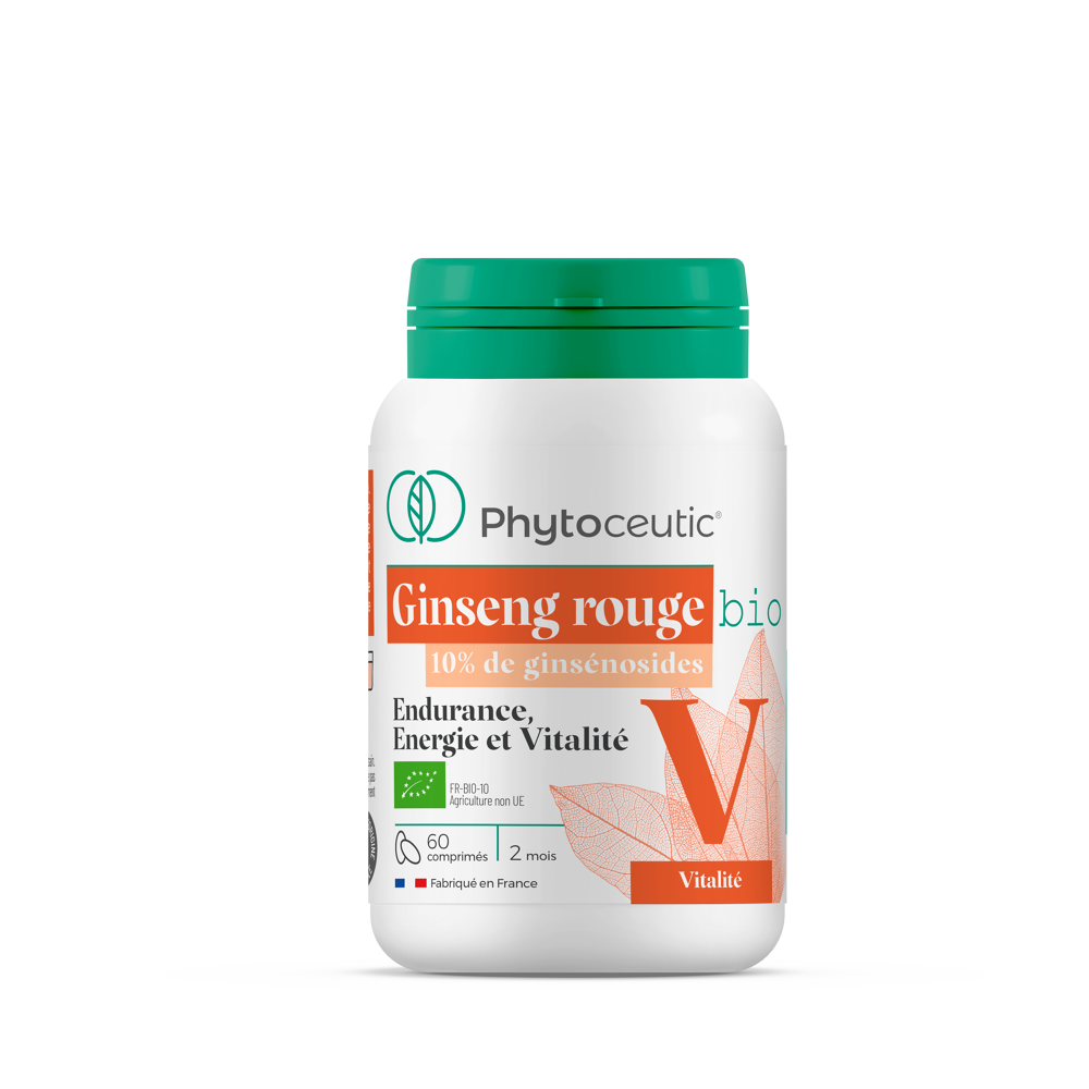 Ginseng rouge bio 60 comprimés
