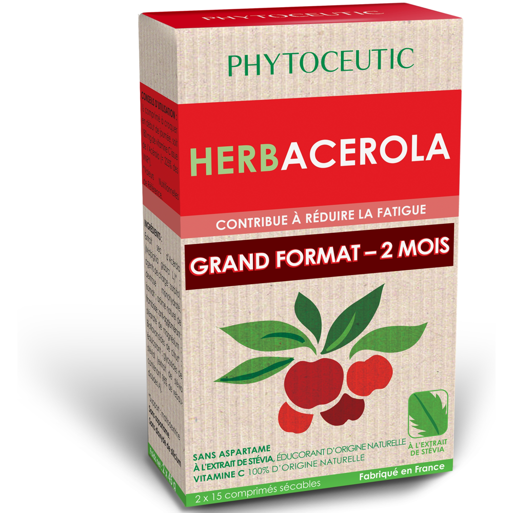 Herbacérola 2000 2 x 15 comprimés