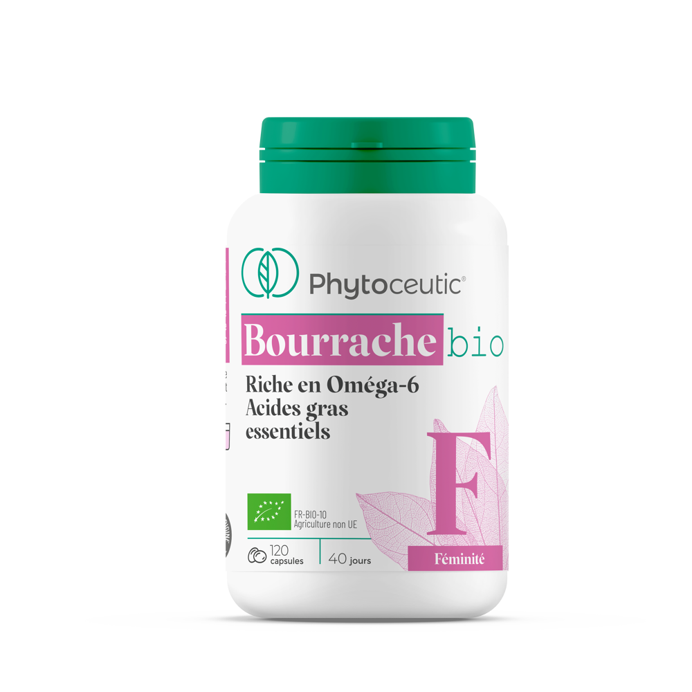 Huile Bourrache bio 120 capsules