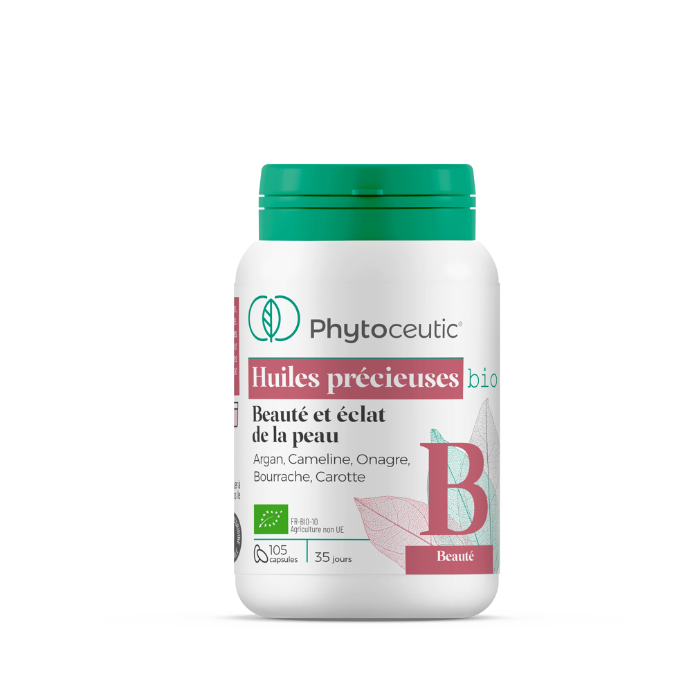 Huiles Précieuses bio 105 capsules