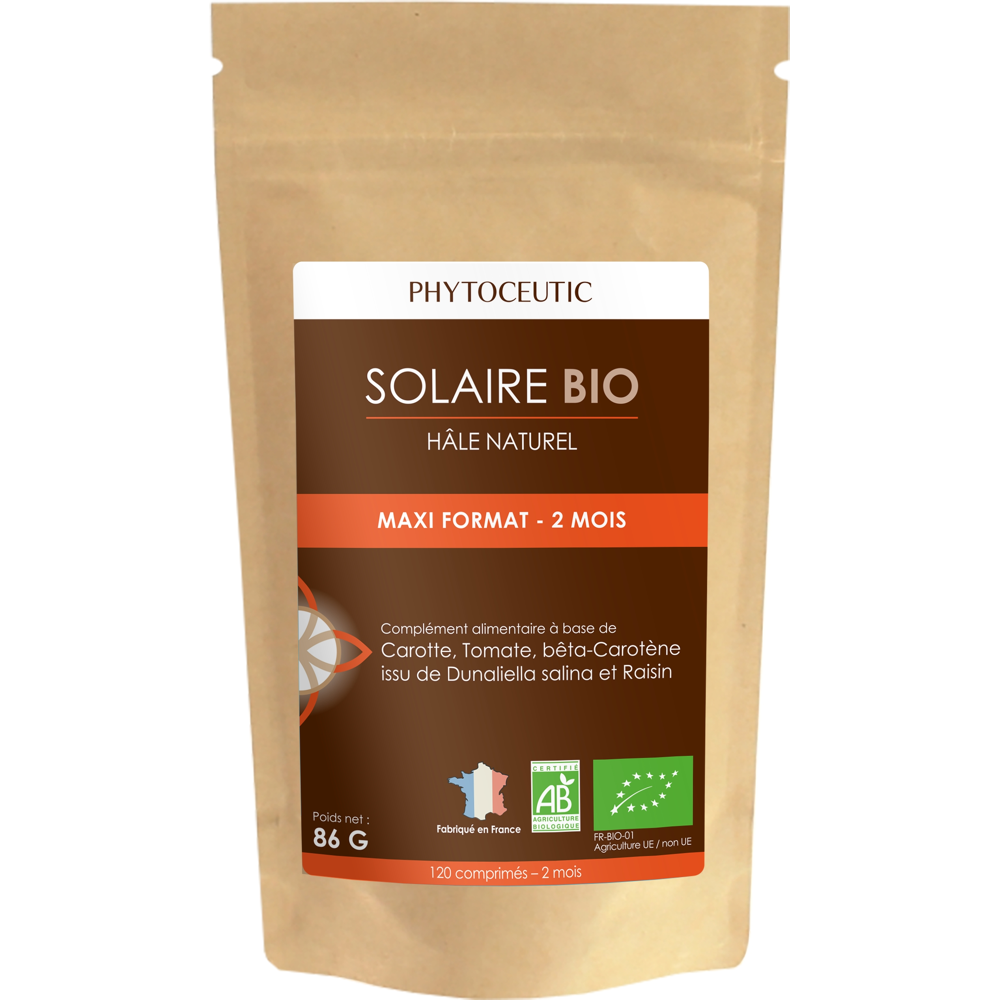 Solaire bio éco-recharge 120 comprimés