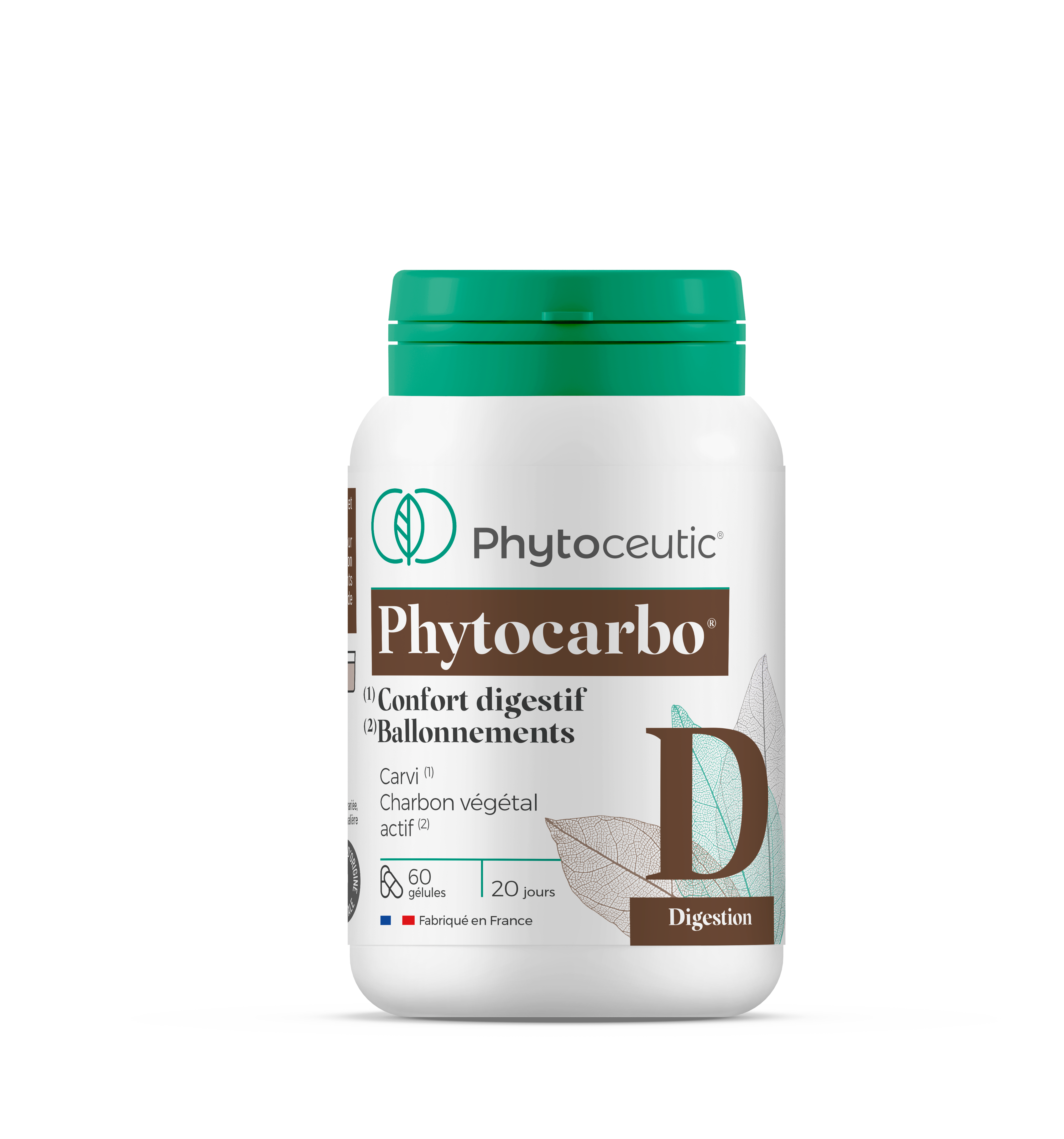 Phytocarbo 60 gélules