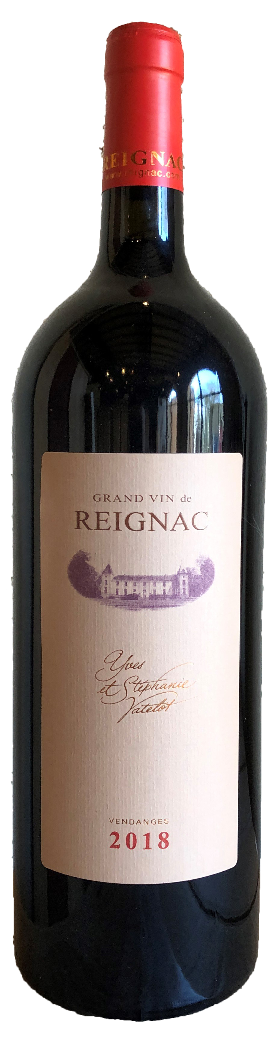 Magnum Grand Vin De Reignac, 2018 - Bordeaux Supérieur AOP - Rouge - 1.5 L