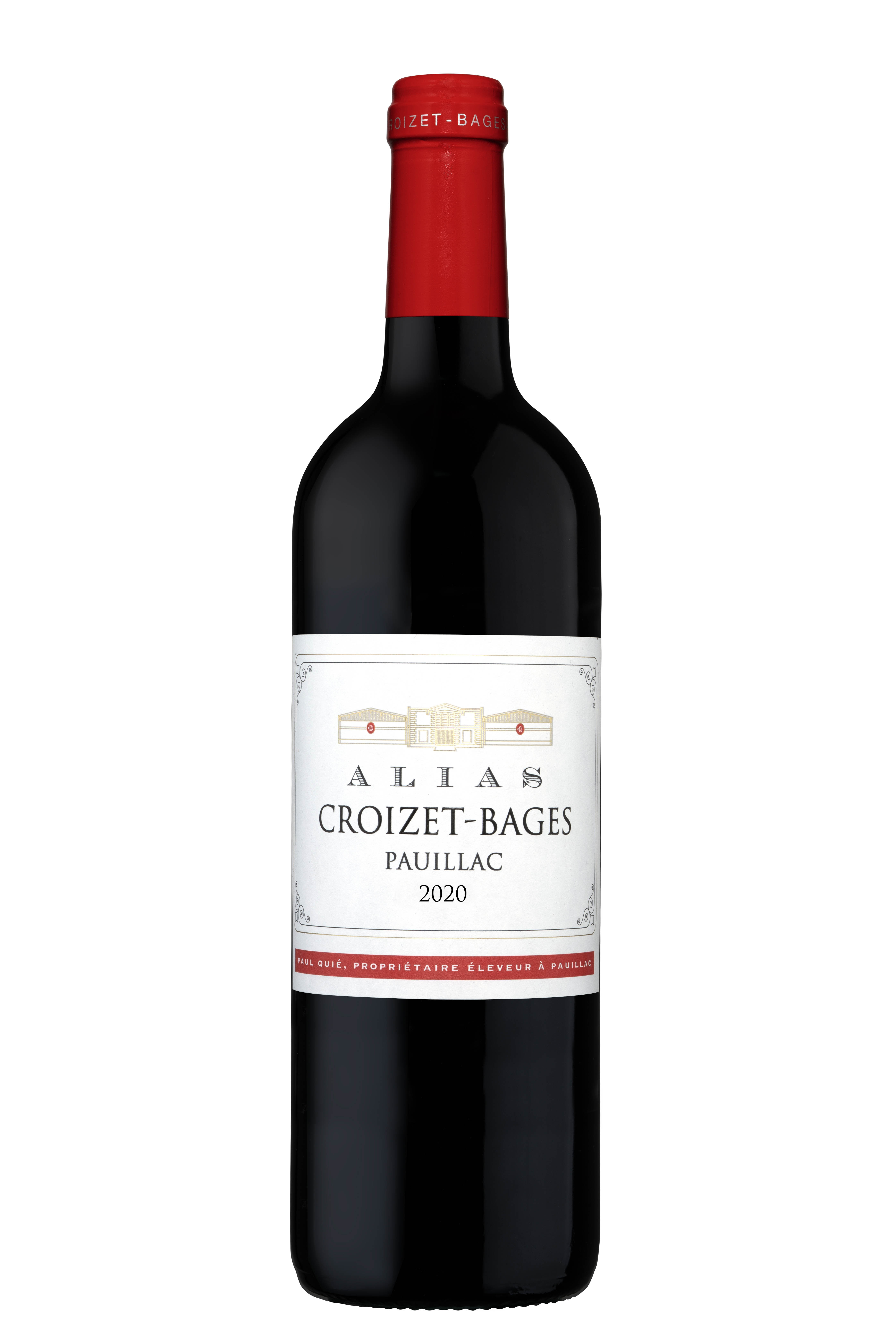 Alias Croizet-Bages, 2020 - Pauillac AOP - Rouge - 75 cl