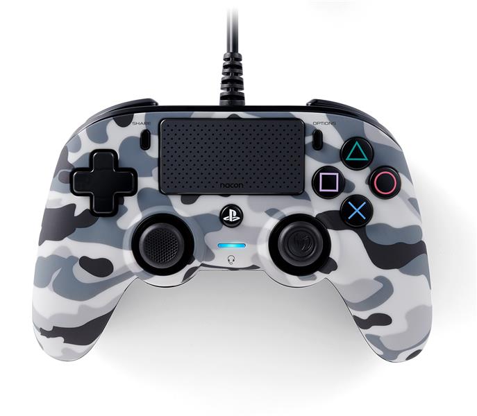 PS4 official compact controller - camo grey (PS4)
