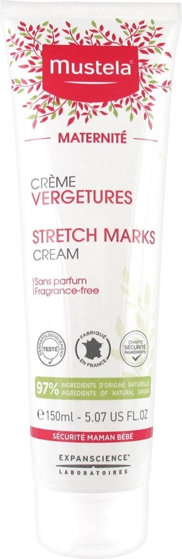 Mustela maternité crème vergetures sans parfum 150ml - vue 3