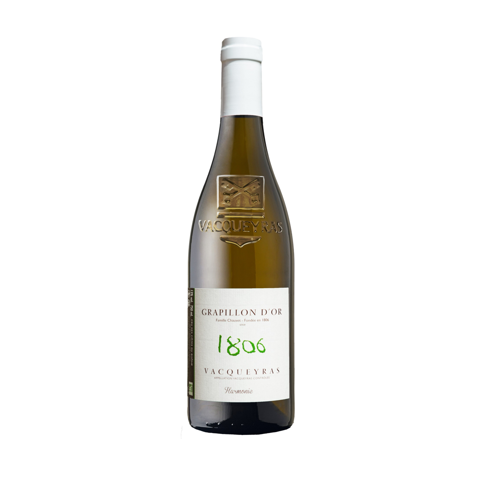 Domaine du Grapillon d'Or 1806 - Harmonie, 2019 - Vacqueyras AOP - Blanc Sec - 75 cl