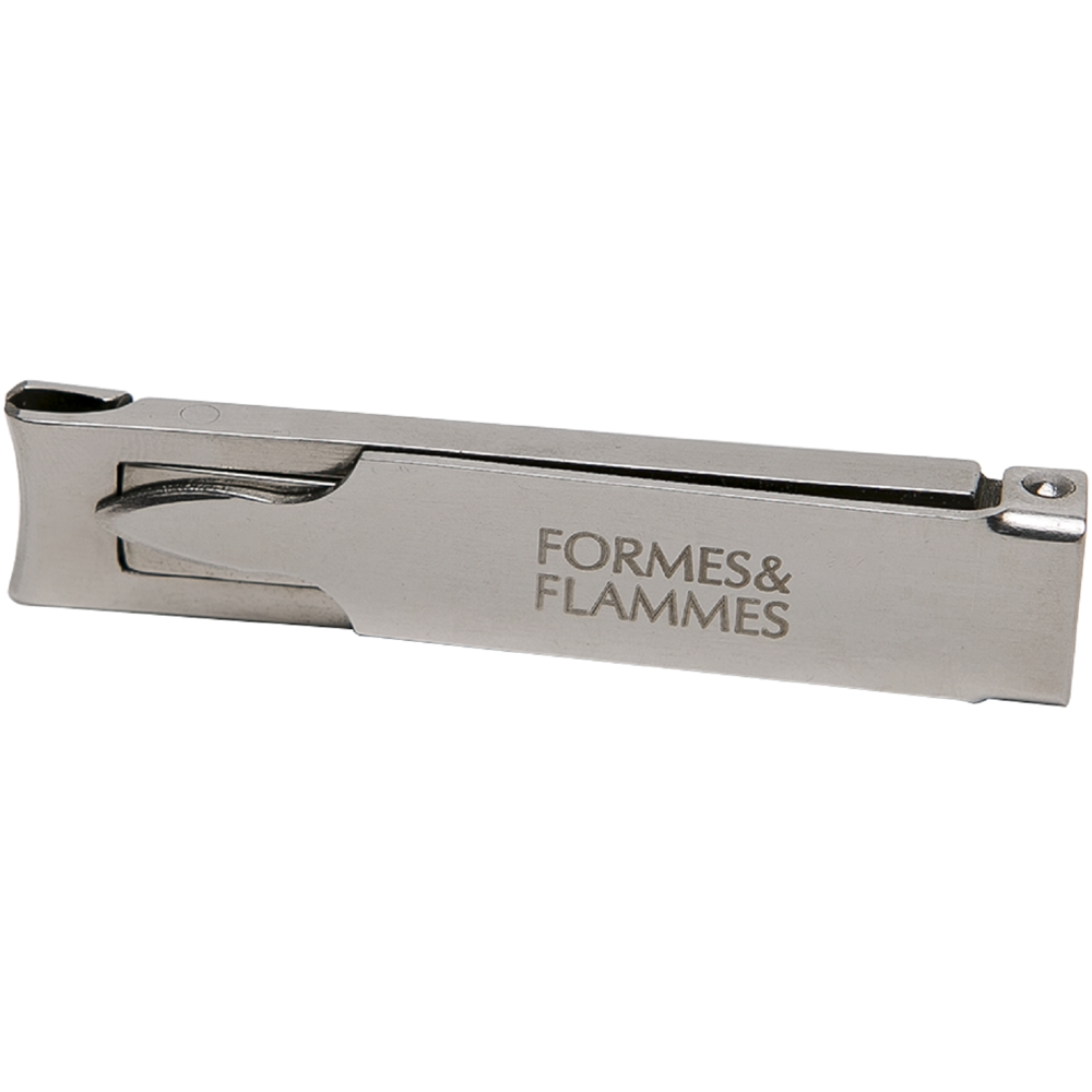 Coupe Ongle Plat Acier Inox