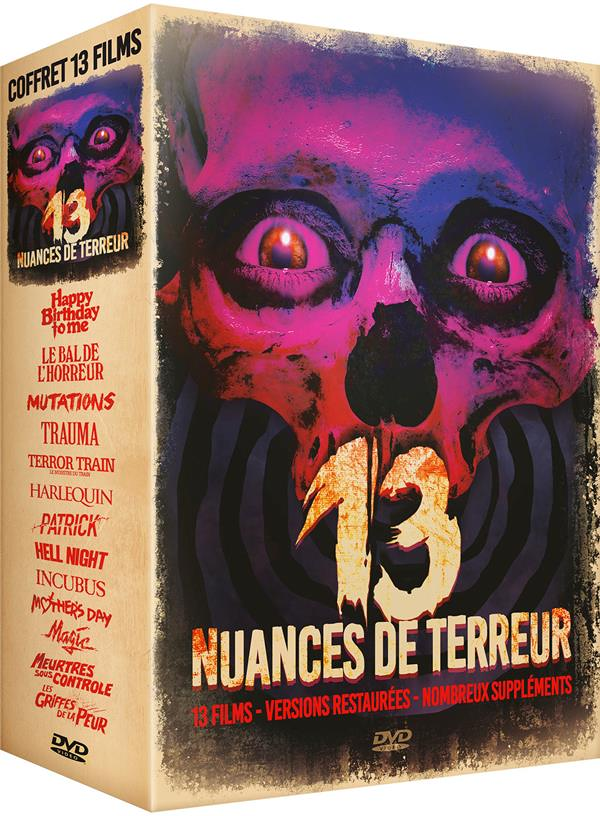 Angoisses : 13 nuances de terreur - Coffret 13 films