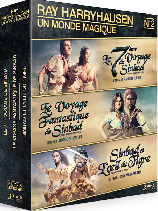Ray Harryhausen - Coffret n° 2 : Le 7ème voyage de Sinbad + Le Voyage fantastique de Sinbad + Sinbad