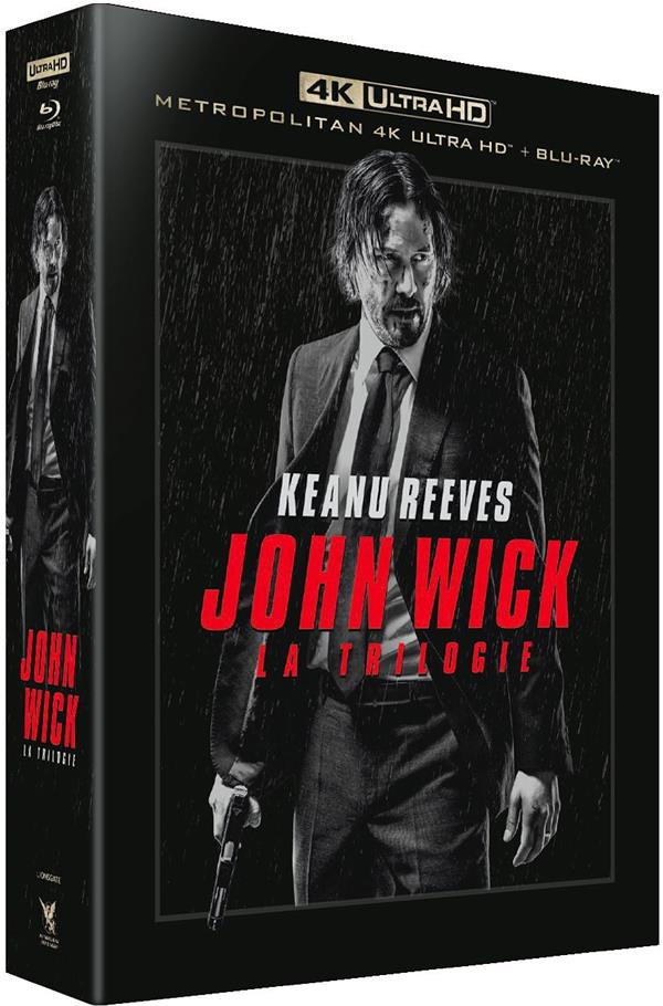 John Wick - La trilogie : John Wick 1 + John Wick 2 + Parabellum