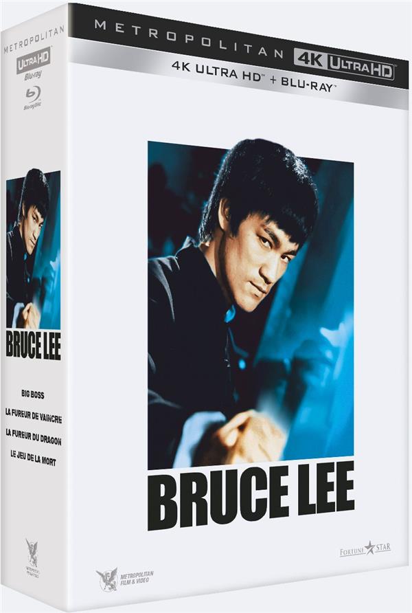 Bruce Lee : Big Boss + La fureur de vaincre + La fureur du Dragon + Le jeu de la mort