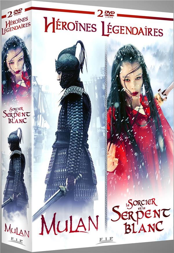 Héroïnes légendaires - Coffret 2 films : Mulan + Le sorcier et le serpent blanc
