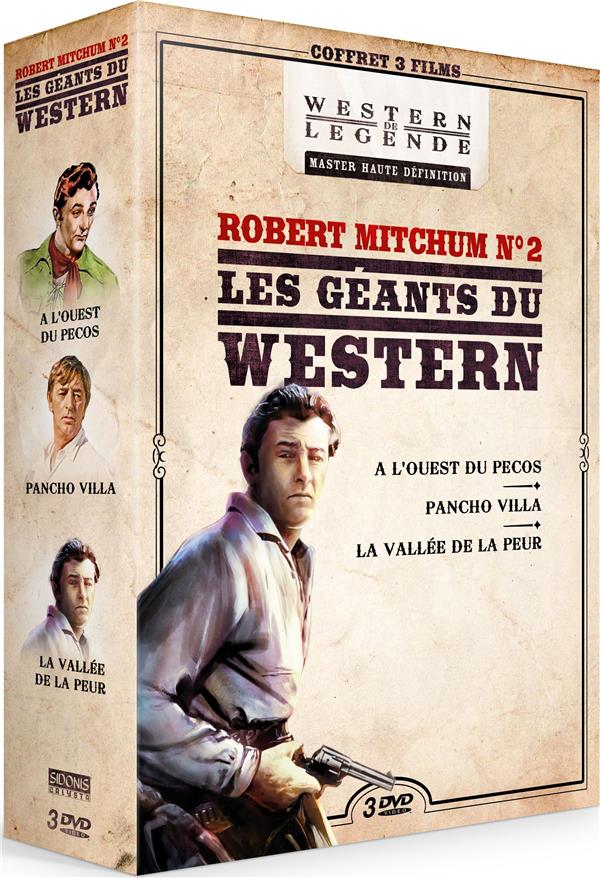 Les géants du western : Robert Mitchum n°2 - Coffret 3 films