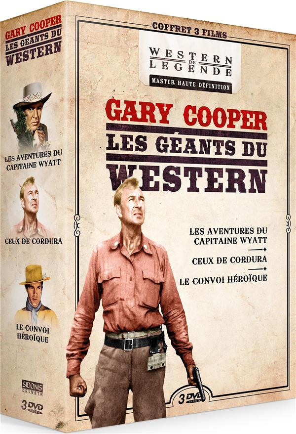 Les géants du western : Gary Cooper - Coffret 3 films