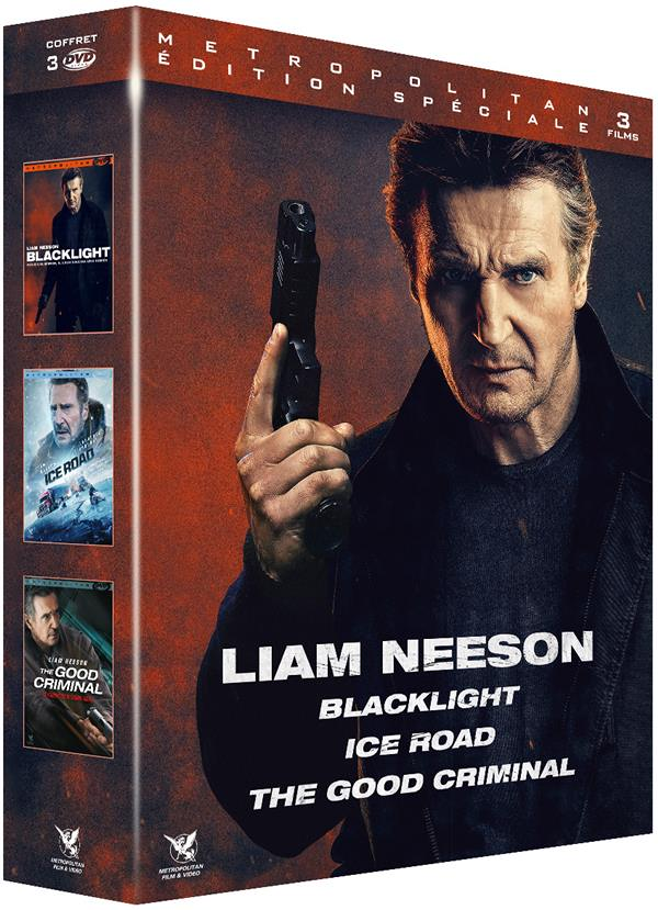 Liam Neeson - 3 films : Blacklight + Ice Road + The Good criminal