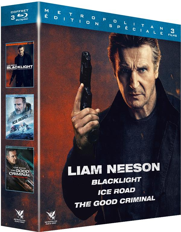 Liam Neeson - 3 films : Blacklight + Ice Road + The Good criminal