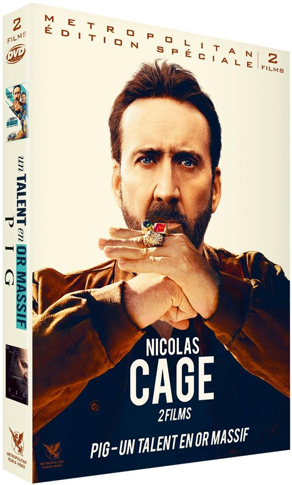 Nicolas Cage - 2 films : Pig + Un talent en or massif