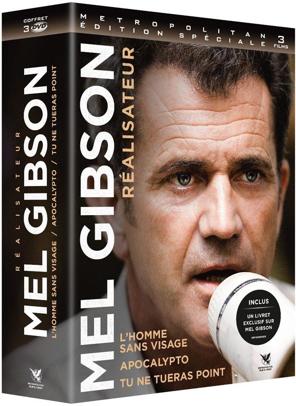 Mel Gibson réalisateur - 3 films : L'homme sans visage + Apocallypto + Tu ne tueras point