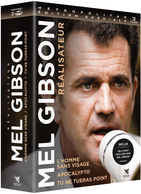 Mel Gibson réalisateur - 3 films : L'homme sans visage + Apocallypto + Tu ne tueras point