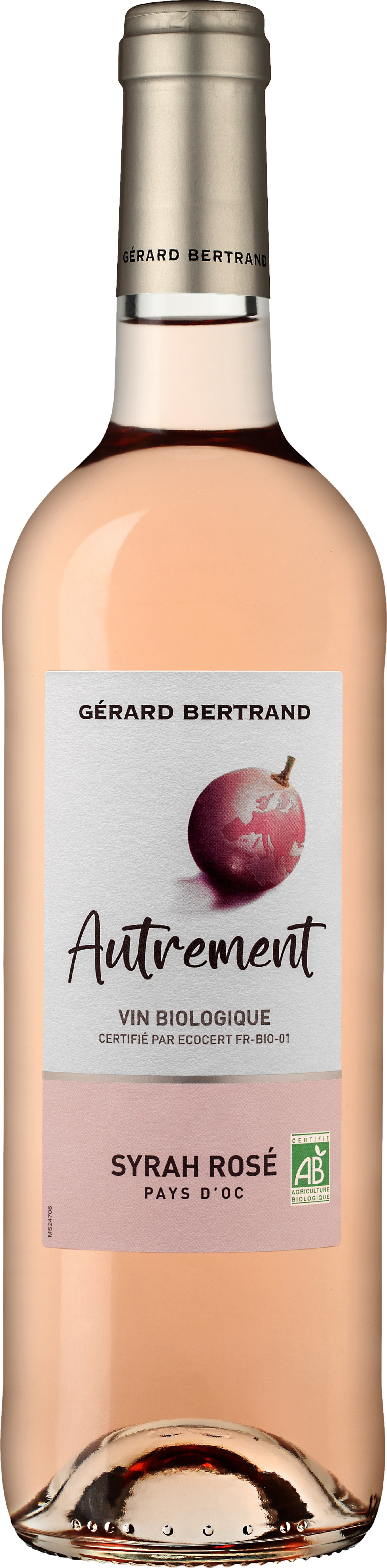 Gérard Bertrand - Autrement Syrah BIO, 2022 - Pays d'Oc IGP - Rosé - 75 cl