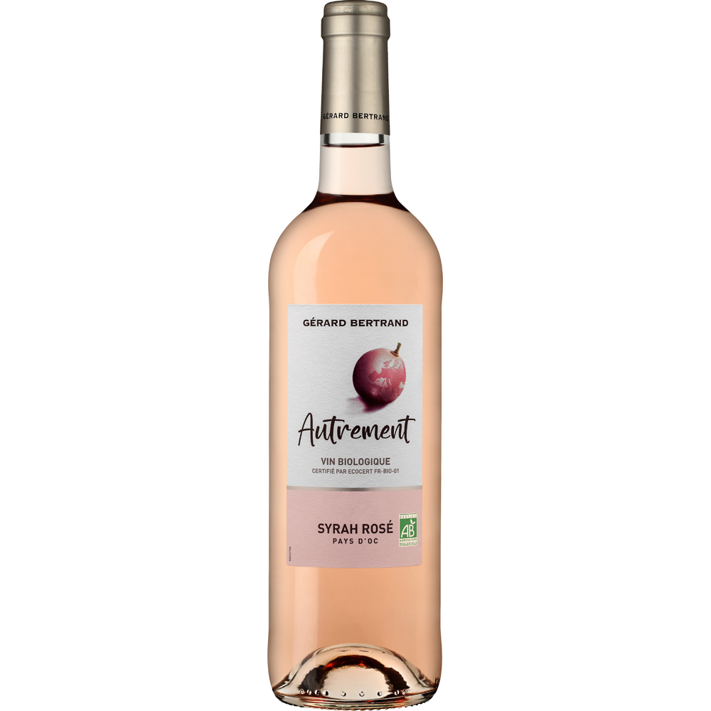 Gérard Bertrand - Autrement Syrah BIO, 2022 - Pays d'Oc IGP - Rosé - 75 cl