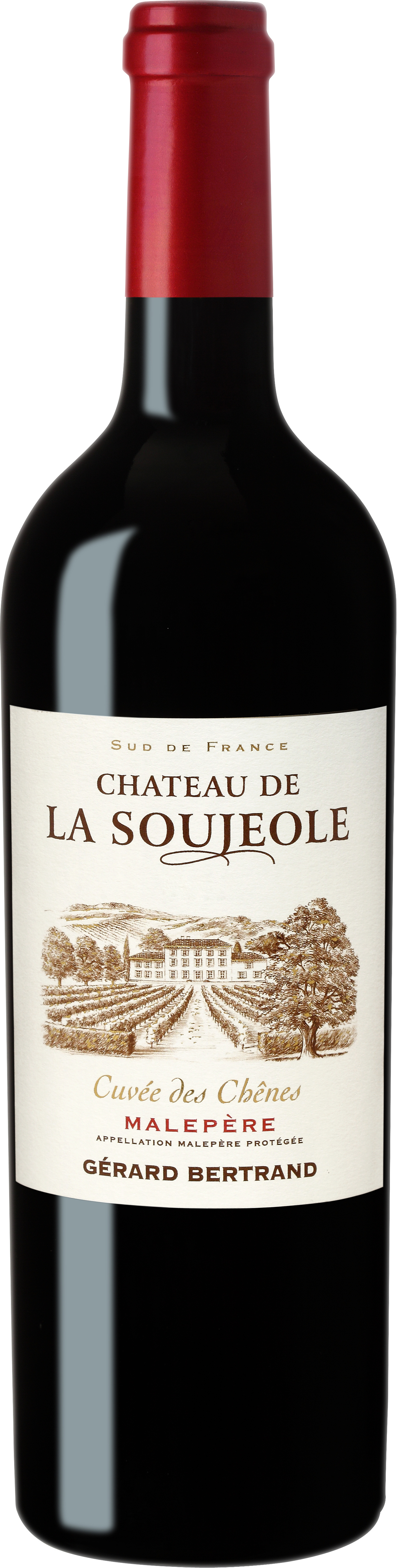 Château de La Soujeole Cuvée des Chênes BIO, 2020 - Malepère AOP - Rouge - 75 cl